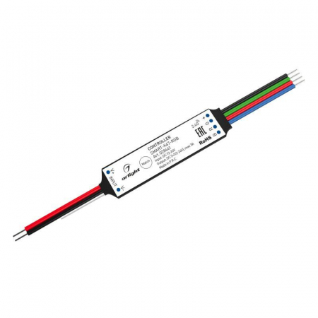 028441 Контроллер SMART-K47-RGB (12-24В 3х1А 2.4G) (IP20 пластик) Arlight 
