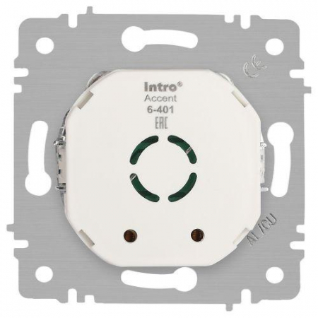 Б0063680 Светорегулятор поворотный СП Accent 6-401-06 600Вт 230В IP20 перламутр. Intro 