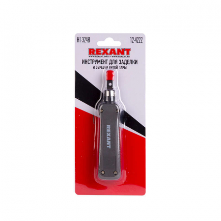 12-4222 Инструмент для заделки и обрезки витой пары 110 (ht-3240) Rexant 
