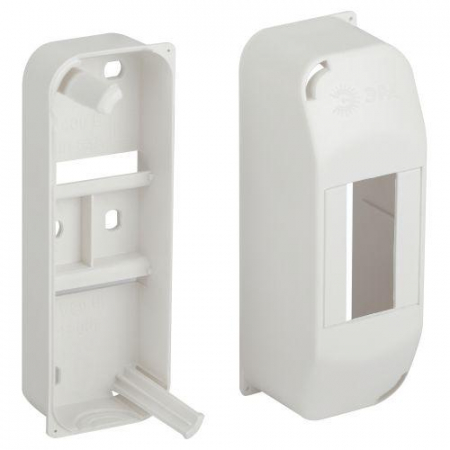 Б0062279 Корпус пластиковый КМПн 1/2 IP20 навесной SIMPLE бел. ЭРА 