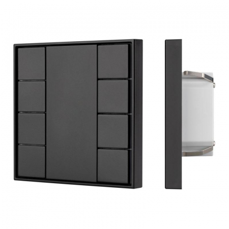 028759 Панель KNX-223-8-BLACK (BUS) (IP20 пластик) INTELLIGENT ARLIGHT 