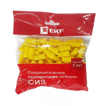 plc-cc-6 Соединитель проводов СИЗ-4 1.75-10.5кв.мм (уп.100шт) EKF 