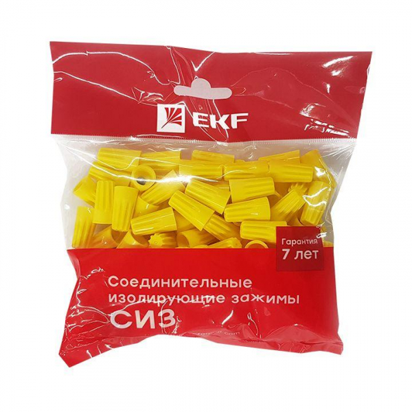 plc-cc-6 Соединитель проводов СИЗ-4 1.75-10.5кв.мм (уп.100шт) EKF 