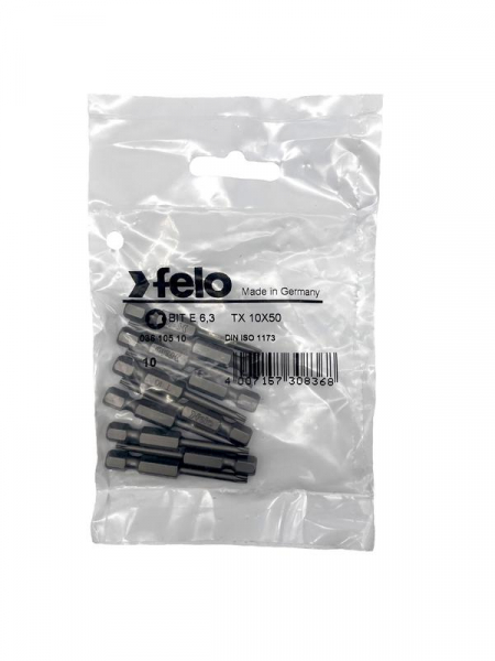 03610510 Бита шестигранная TX 10х50мм (10шт) FELO 