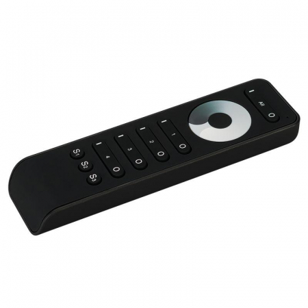 025030 Пульт SMART-R33-DIM Black (4 зоны 2.4G) (IP20 пластик) Arlight 