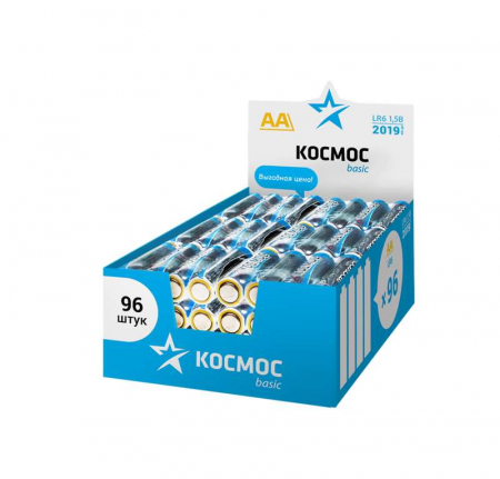 KOCLR6_96BOX Элемент питания алкалиновый AA/LR6 (уп.96шт) КОСМОС 