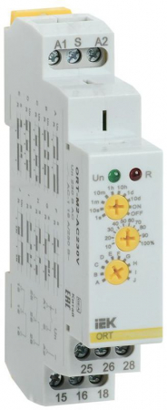 ORT-M2-AC230V Реле времени многофункц. ORT 2 контакта 230В AC IEK 