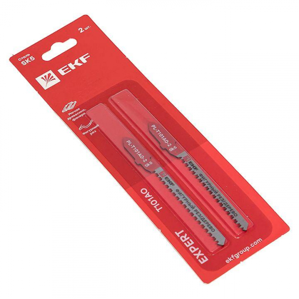 pl-t101ao-2 Пилка для электролобзика T101AO (фигурный рез по дереву)(SK5) (уп.2шт) Expert EKF 