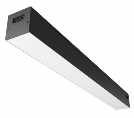 15546 Светильник светодиодный офисный LPL-6008 600х55х55 24Вт 4000К LED черн. Ultraflash 