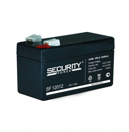 SF 12012 Аккумулятор ОПС 12В 1.2А.ч  Security Force 4614030010003