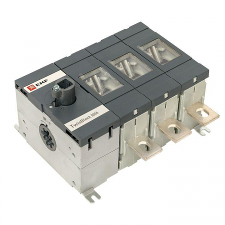 tb-s-800-3p Рубильник 3п 800А без рукоятки управления TwinBlock PROxima EKF 