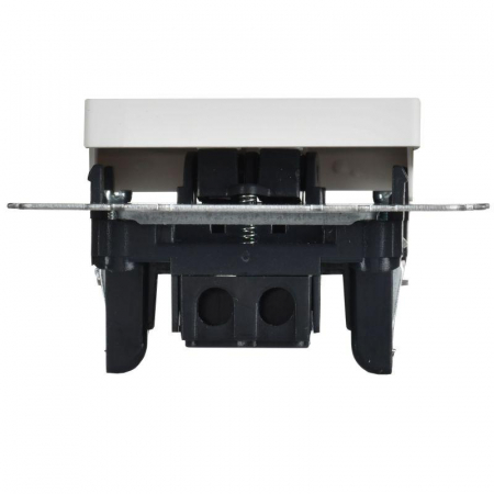 BR-V13-0-10-K91 Выключатель перекрестный 1-кл. СП BRITE ВС10-1-3-БрАБ 10А механизм арктич. бел. IEK 