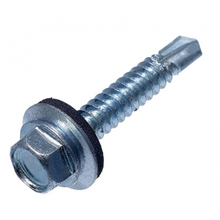 UTORM2070016 Саморез кровельный 4.8х28 цинк. (уп.300шт) СТРОЙМЕТИЗ 