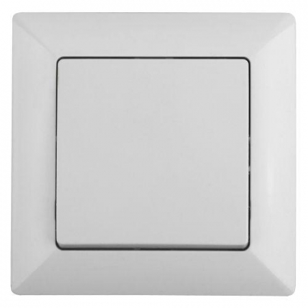 Б0053625 Кнопка включения СП Solo 4-109-01 10А 250В IP20 бел. Intro 