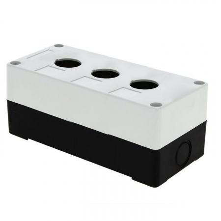 cpb-103-w Корпус КП 103 3 кнопки белый EKF 