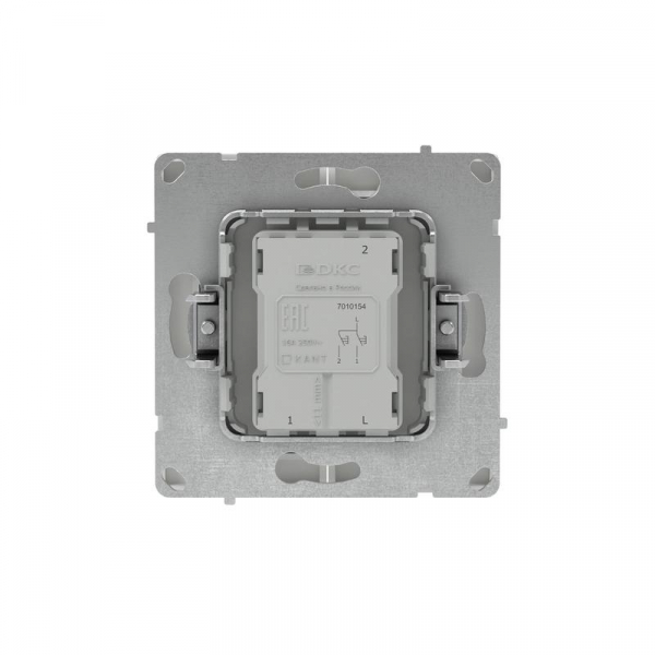 Кнопка 2-кл. KANT бел. песок DKC 7010154