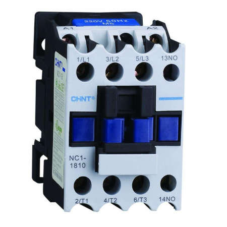 221545 Контактор NC1-1810 18А кат. 230В AC 1НО AC-3 (R) CHINT 
