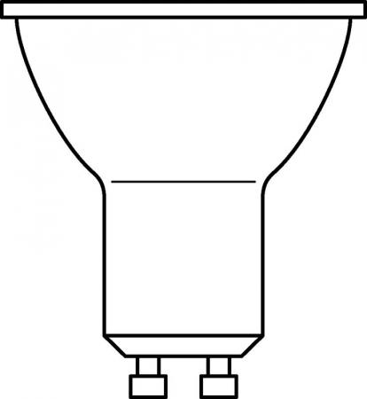 4058075581555 Лампа светодиодная LED Value LVPAR1660 7SW/830 7Вт GU10 230В 10х1 RU OSRAM 