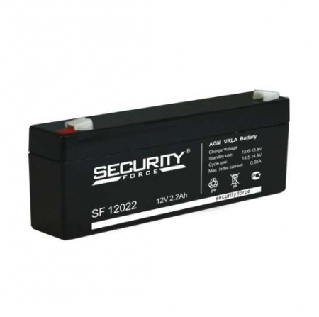 SF 12022 Аккумулятор ОПС 12В 2.2А.ч  Security Force 4614030010002