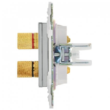 SK-S40-K50 Аудиорозетка 4-м SKANDY SK-A01N никель IEK 