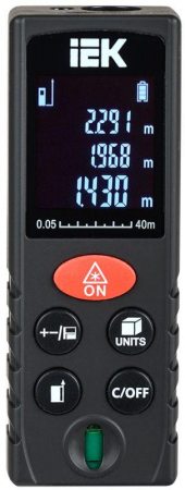 TIR21-3-040 Дальномер лазерный DM40 Professional IEK 