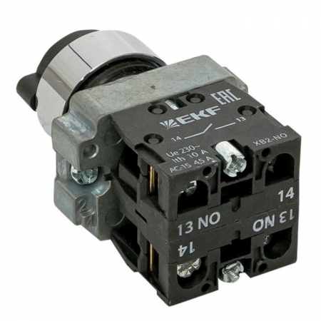 xb2-bg33 Переключатель BG33 3P 2NO с замком (не возврат.) EKF 
