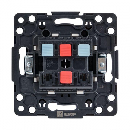EZV10-023-10 Выключатель 2-кл. Стокгольм 10А механизм черн. PROxima EKF 