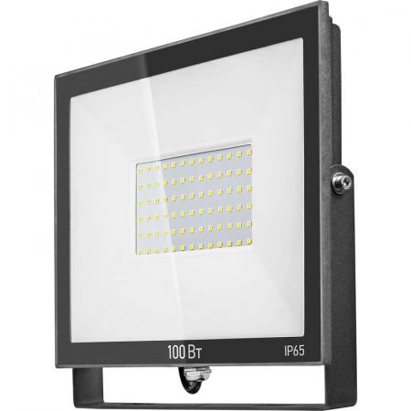 61948 Прожектор светодиодный 61 948 OFL-100-6K-BL-IP65-LED 100Вт 6000К IP65 8000лм черн. ОНЛАЙТ 