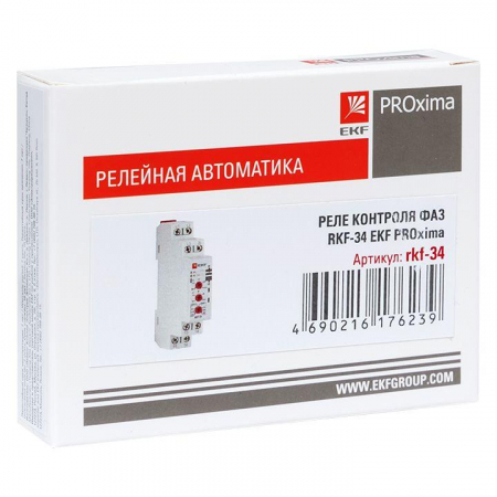 rkf-34 Реле контроля фаз RKF-34 PROxima EKF 