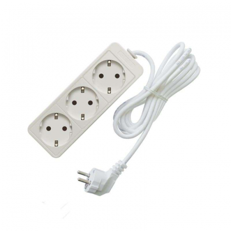 481S-9305 Удлинитель 3х5м с заземл. 10А IP20 2.2кВт ПВС Союз 