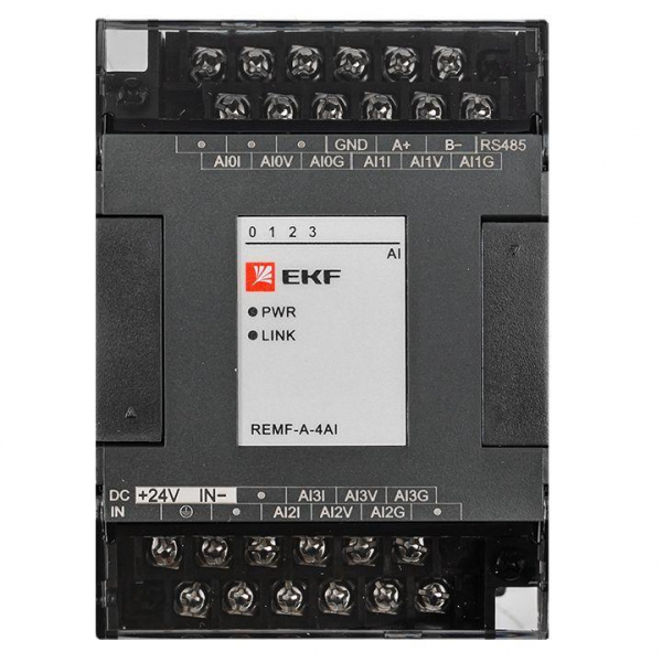 REMF-A-4AI Модуль аналогового ввода REMF 4 PRO-Logic (без поверки) EKF 