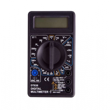 13-3013 Мультиметр портативный M838 (DT838) PROCONNECT 