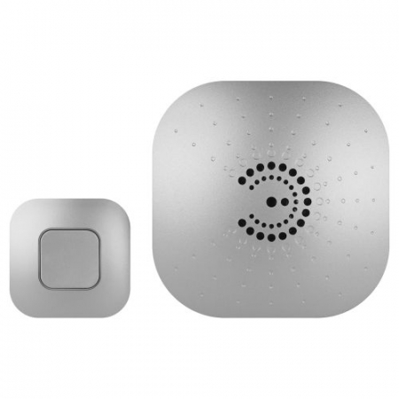 Б0017749 Звонок беспроводной BIONIC Silver ЭРА 