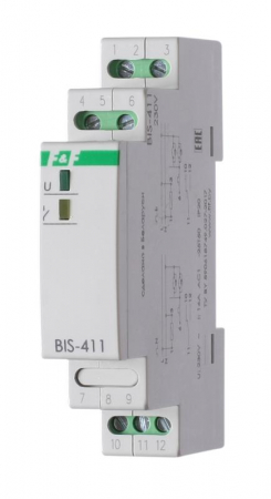 EA01.005.001 Реле импульсное BIS-411 (230В 16А 1Р монтаж на DIN-рейке 35мм) F&F 