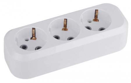 Б0028338 Колодка удлинителя 3-м с заземл. KX-3e Эра 