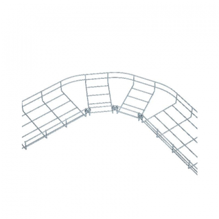 Лоток проволочный 100х100 L3000 сталь 4мм PL100-100-3000 оцинк. КМ LO0667