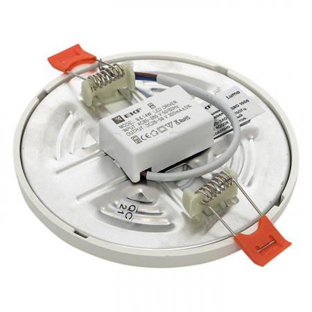 DLL-1005-9-4000 Светильник светодиодный ДВО 1005 9Вт 4000К IP20 встраив. Basic EKF 