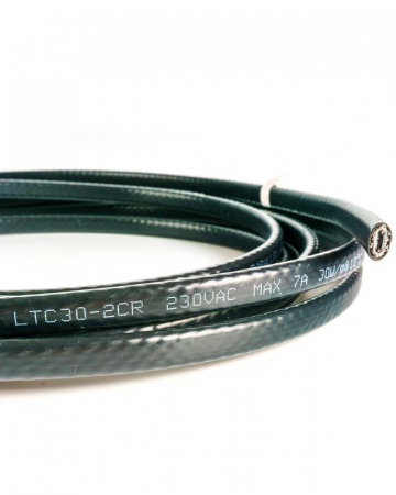 Extherm LXTC30-2CR Кабель нагревательный саморег. 30Вт/м строительного применения (кровли; трубы) термопласт 