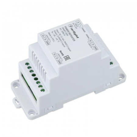 028415 Усилитель SMART-DMX (12-36В 2CH DIN) (IP20 пластик) Arlight 