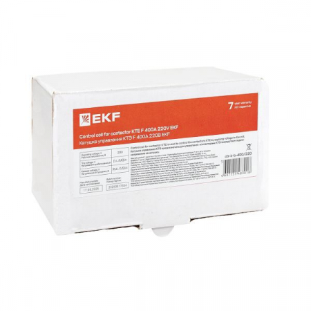 Катушка управления КТЭ F 400А 220В EKF ctr-k-b-400/220