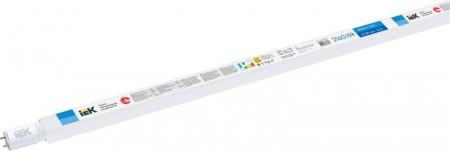 LLE-T8-24-230-65-G13 Лампа светодиодная T8 24Вт линейная 230В 6500К G13 IEK 