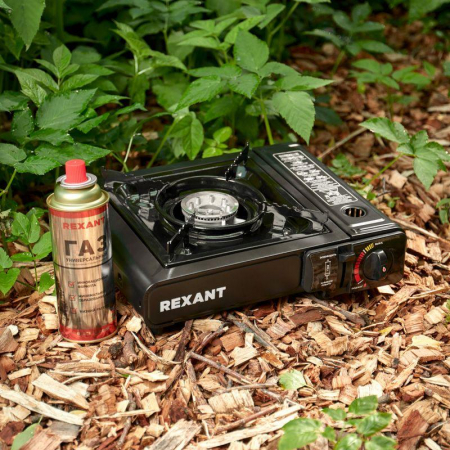 12-4115 Плитка газовая туристическая "Соратник" Rexant 