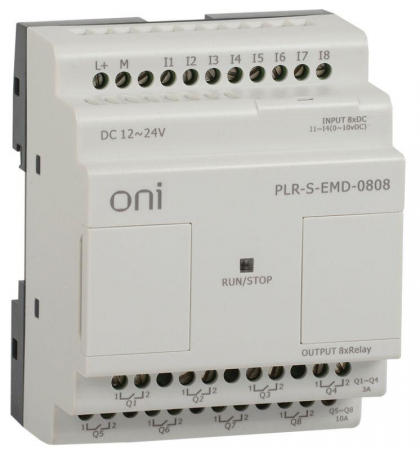 PLR-S-EMD-0808 Реле логическое PLR-S. 8DI/8DO ONI 