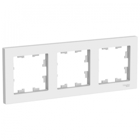 ATN000103 Рамка 3-м AtlasDesign универс. бел. SE 
