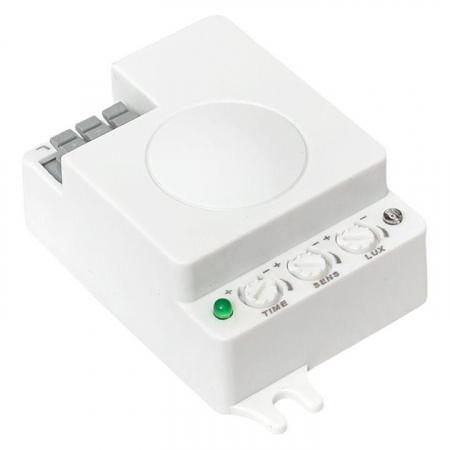 dd-mw-706 Датчик движения микроволновый MW-706 1200Вт 360град. до 10м IP20 бел. EKF 