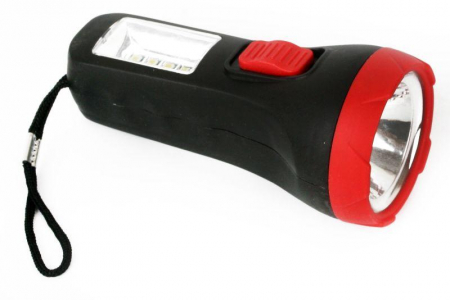 14253 Фонарь LED16014 1 + 4SMD LED 2 реж. 1XR6 пласт блист-пакет Ultraflash 