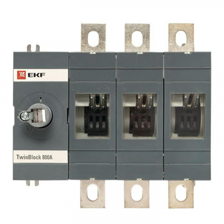 tb-s-800-3p Рубильник 3п 800А без рукоятки управления TwinBlock PROxima EKF 
