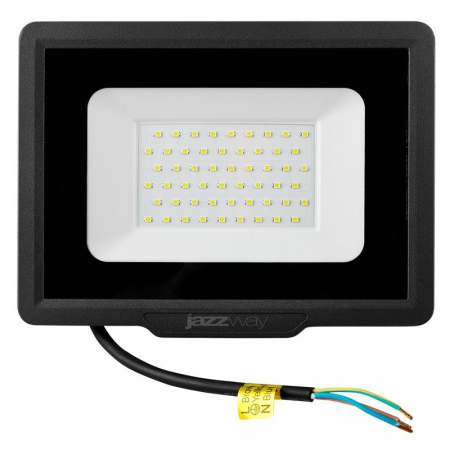 5023581 Прожектор светодиодный PFL-C3 50Вт 6500К ДО/СДО IP65 закален. прозр. стекло JazzWay A
