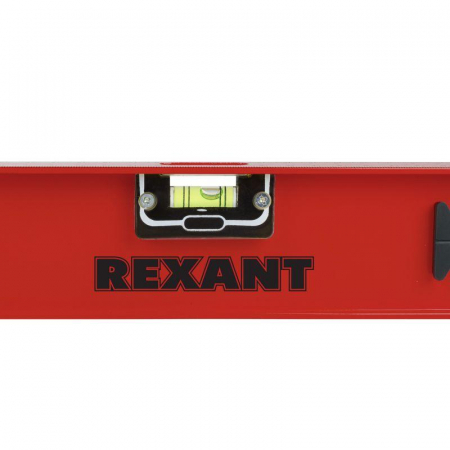 12-9211 Уровень алюминиевый "Рельс" 600мм 3 глазка (1 поворотный) Rexant 
