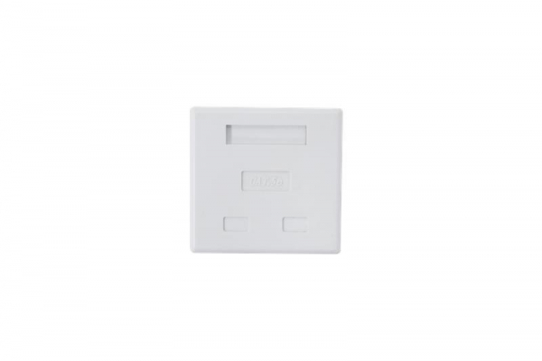TKE-SMB-8P8C-2P-UTP Розетка компьютерная 8P8C (RJ45) UTP кат.5E 2 порта TOKOV ELECTRIC 